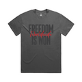 Freedom is Won Tee (Pepper) image 0